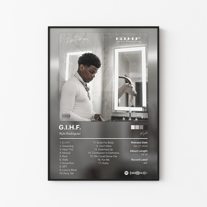 Rylo Rodriguez Goat In Human Form Album Poster