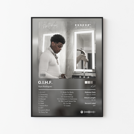 Rylo Rodriguez Goat In Human Form Album Poster