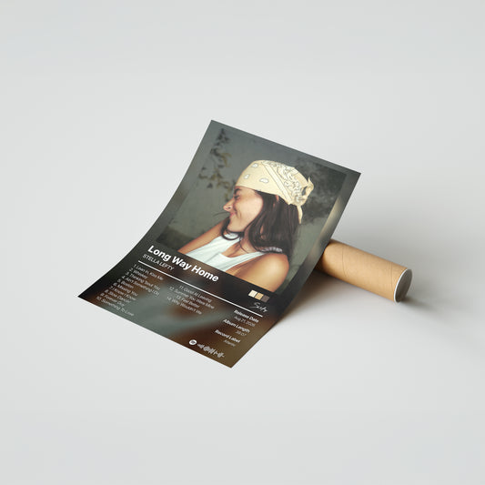 STELLA LEFTY Long Way Home Album Poster