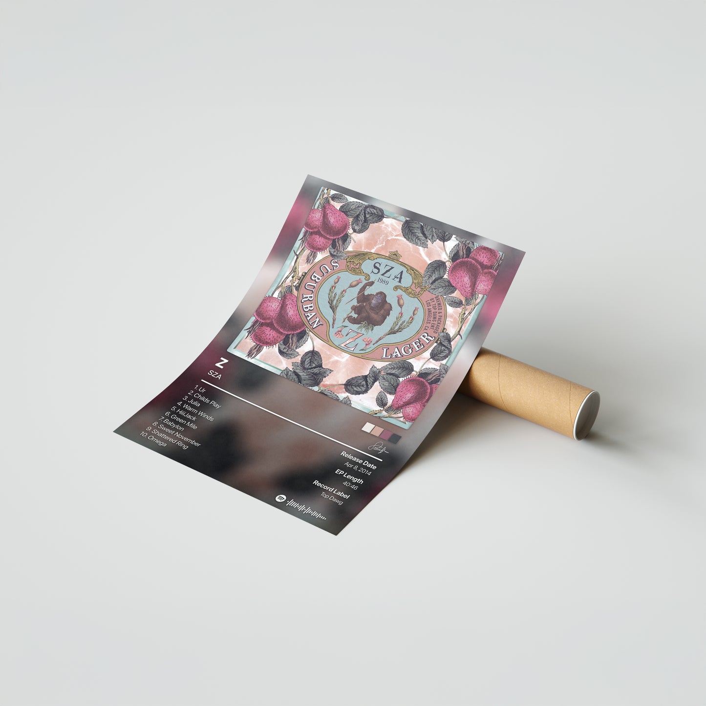 SZA Z Album Poster