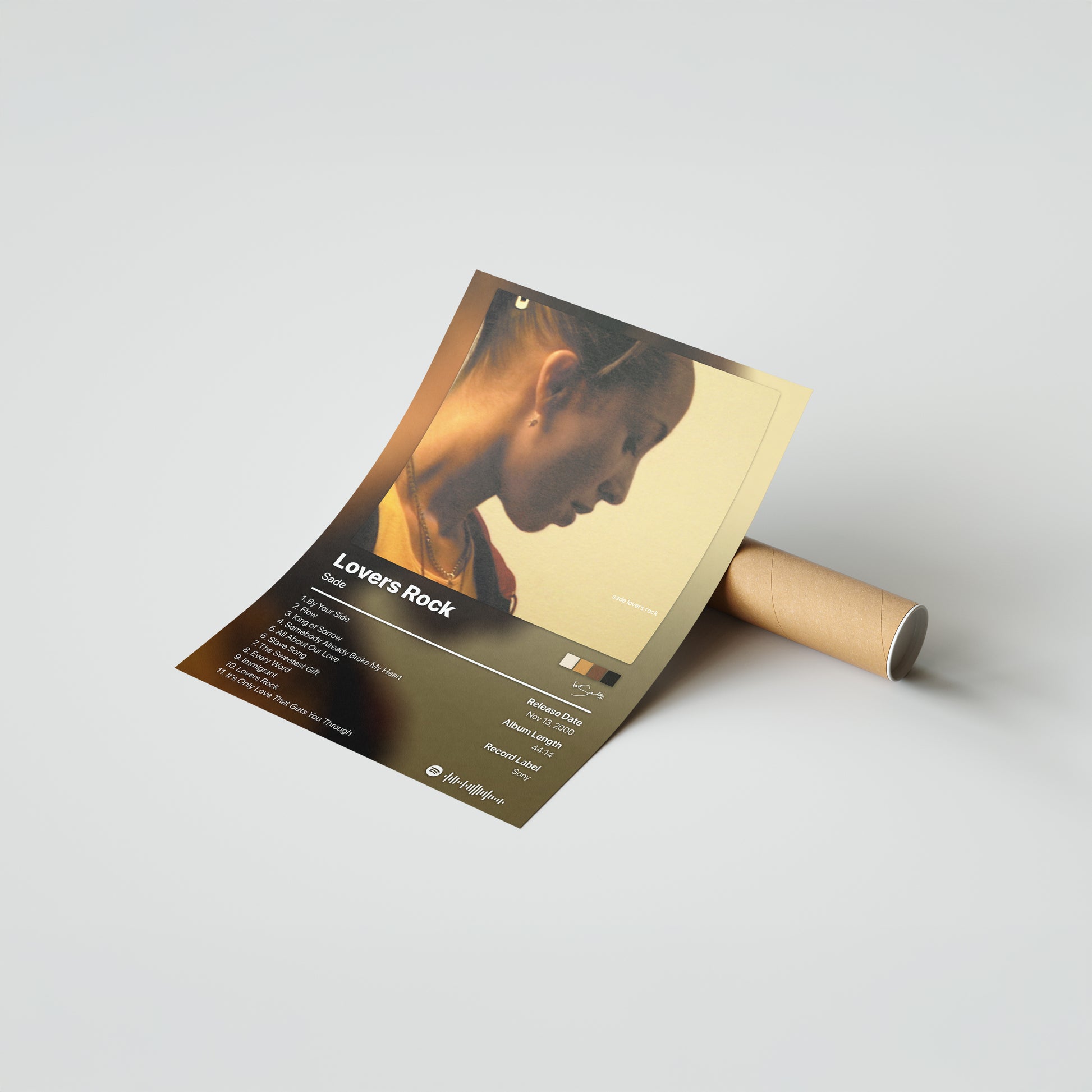 Sade Lovers Rock Album Poster