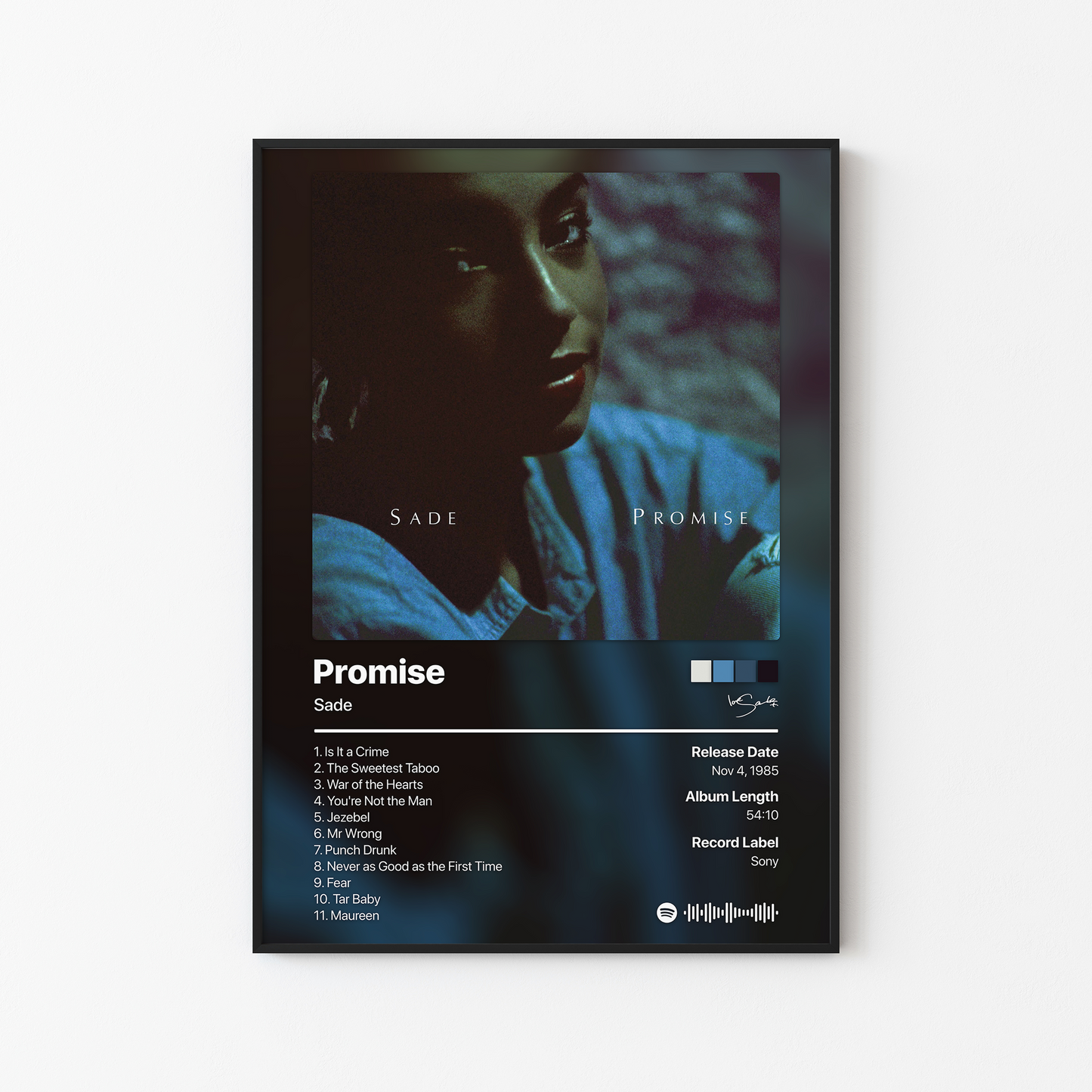 Sade Promise Album Poster