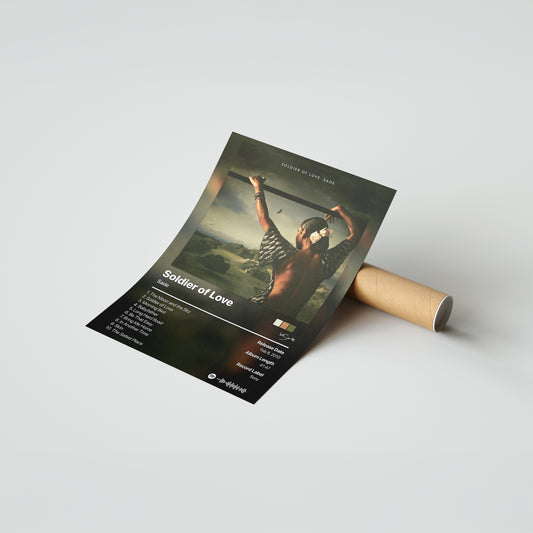 Sade Soldier of Love Album Poster