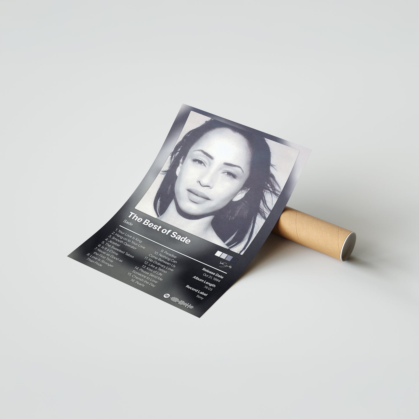 Sade The Best of Sade Album Poster