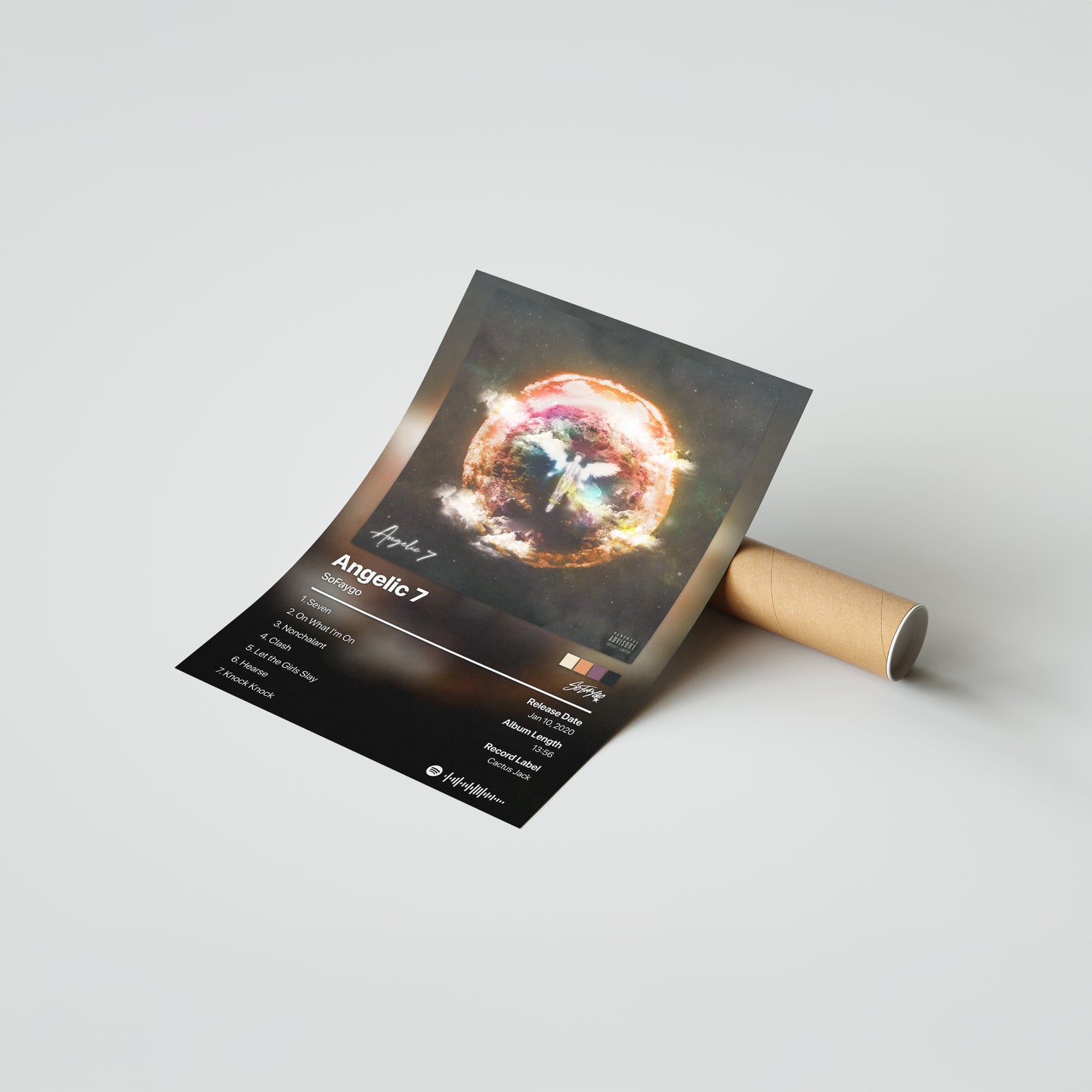 SoFaygo Angelic 7 Album Poster