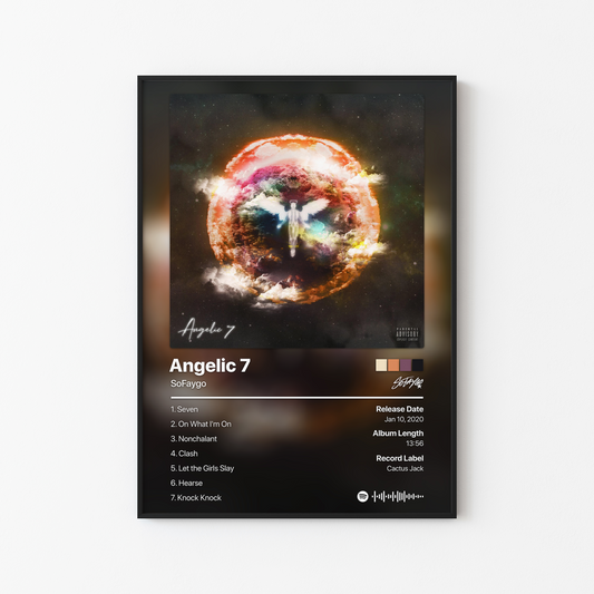 SoFaygo Angelic 7 Album Poster