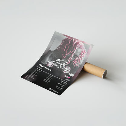 SoFaygo Pink Heartz Album Poster
