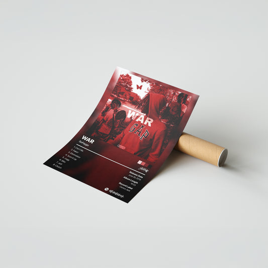SoFaygo WAR Album Poster