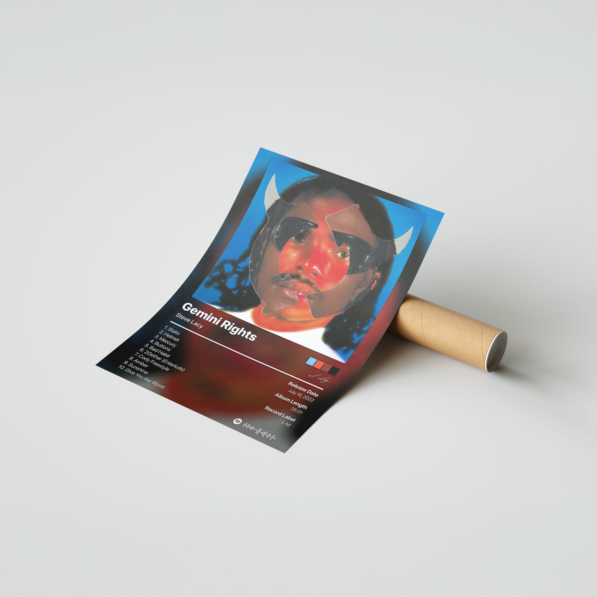 Steve Lacy Gemini Rights Album Poster