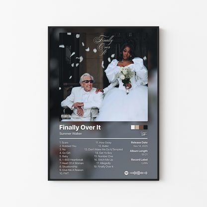 Summer Walker Finally Over It Album Poster