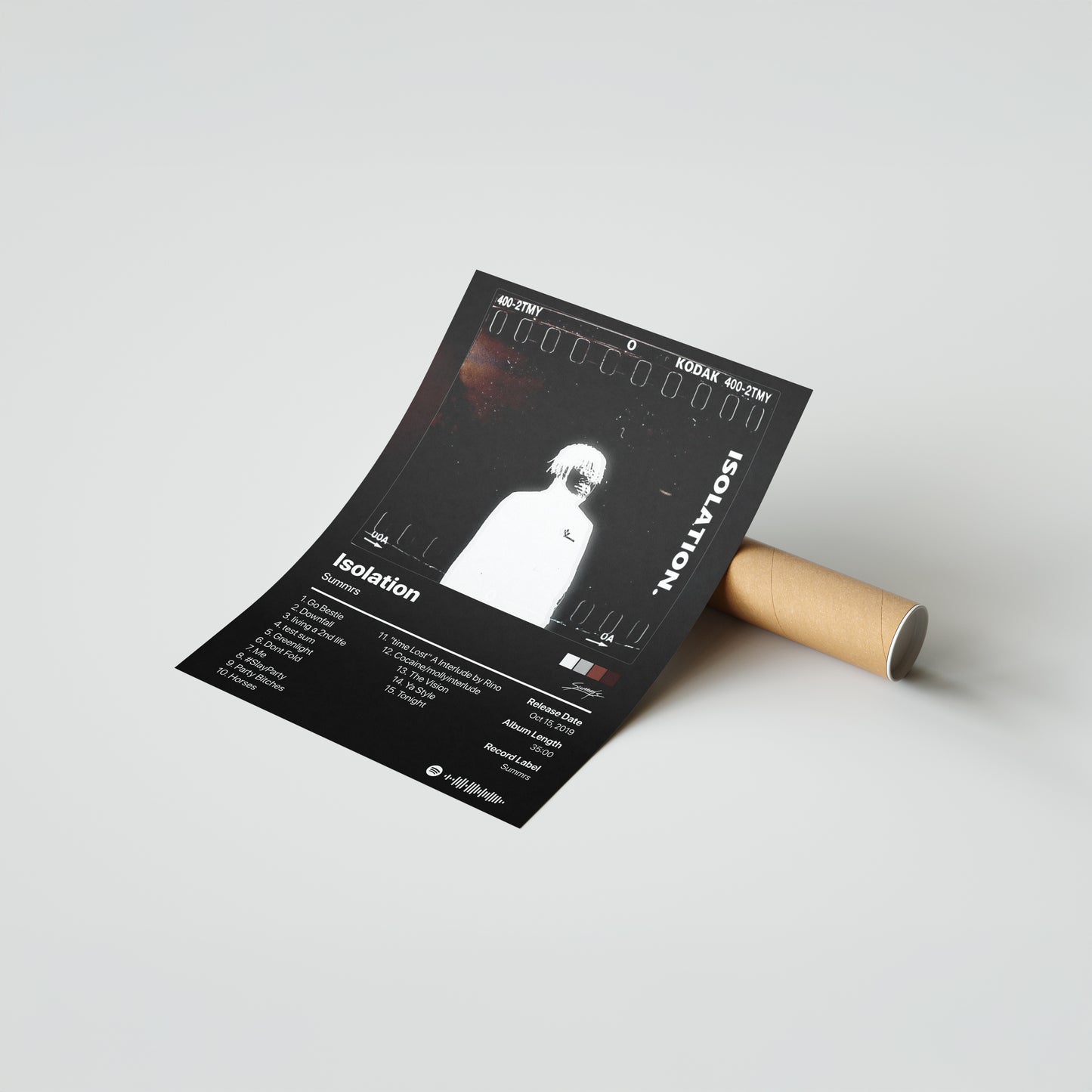 Summrs Isolation Album Poster