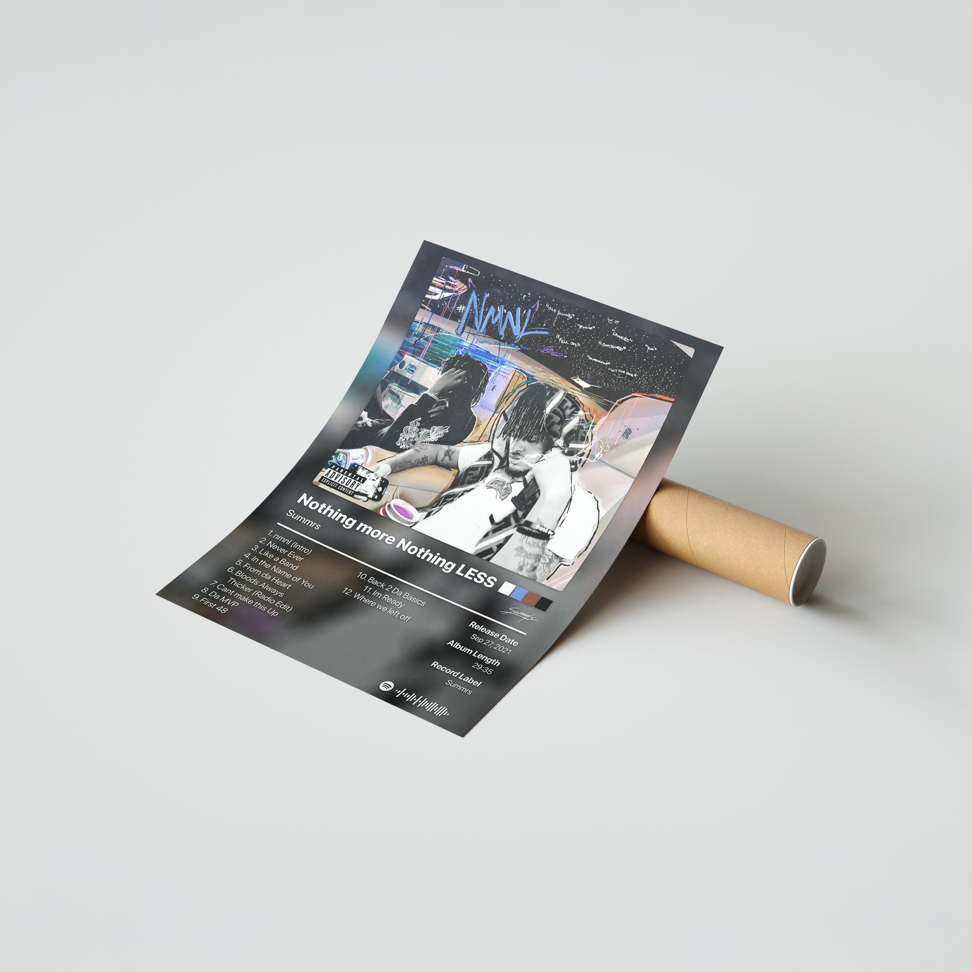 Summrs Nothing more Nothing LESS Album Poster