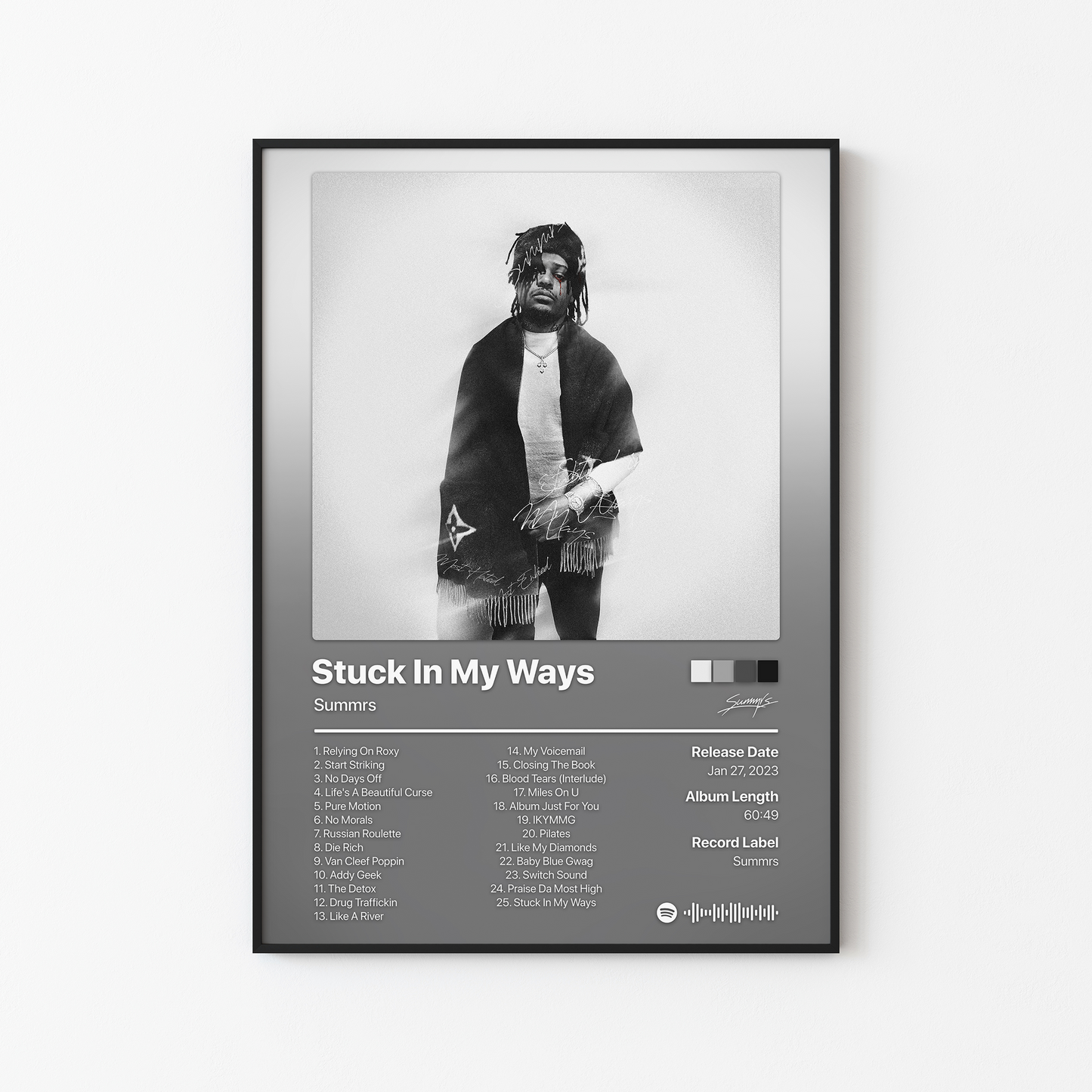 Summrs Stuck In My Ways Album Poster