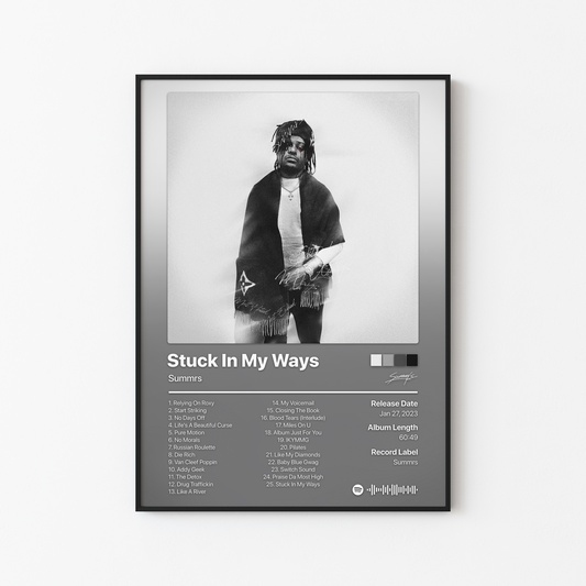 Summrs Stuck In My Ways Album Poster