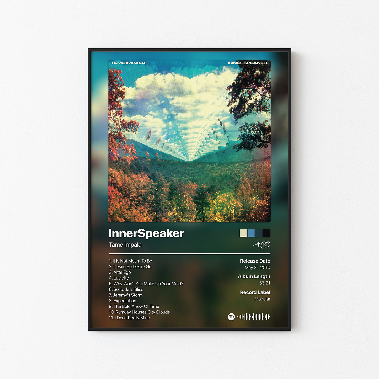 Tame Impala InnerSpeaker Album Poster
