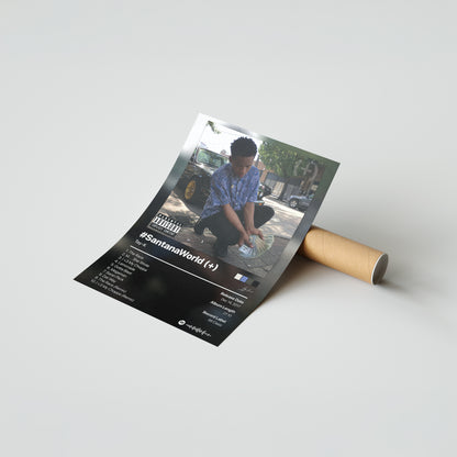 Tay-K #SantanaWorld (+) Album Poster