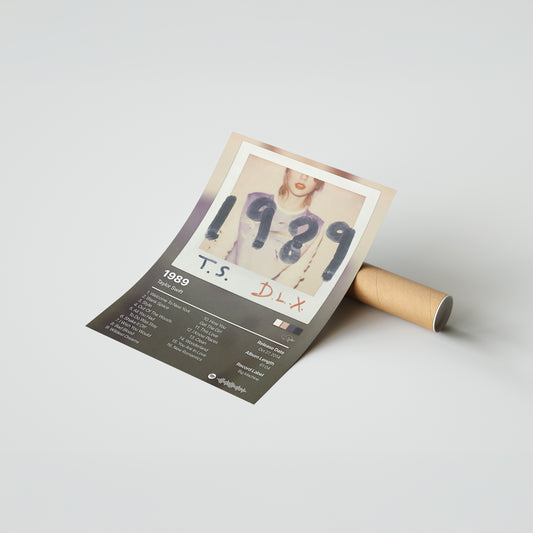Taylor Swift 1989 (Deluxe) Album Poster