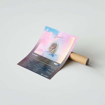 Taylor Swift Lover Album Poster