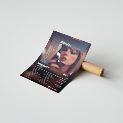 Taylor Swift Midnights (The Til Dawn Edition) Album Poster