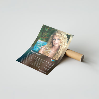 Taylor Swift Self Titled Album Poster
