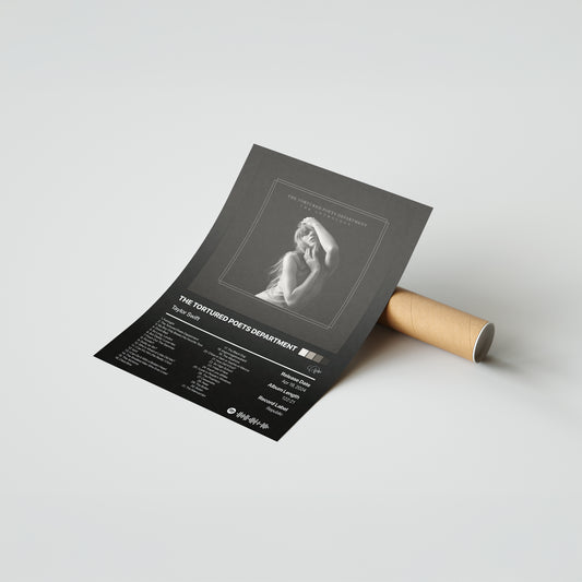 Taylor Swift THE TORTURED POETS DEPARTMENT: THE ANTHOLOGY Album Poster