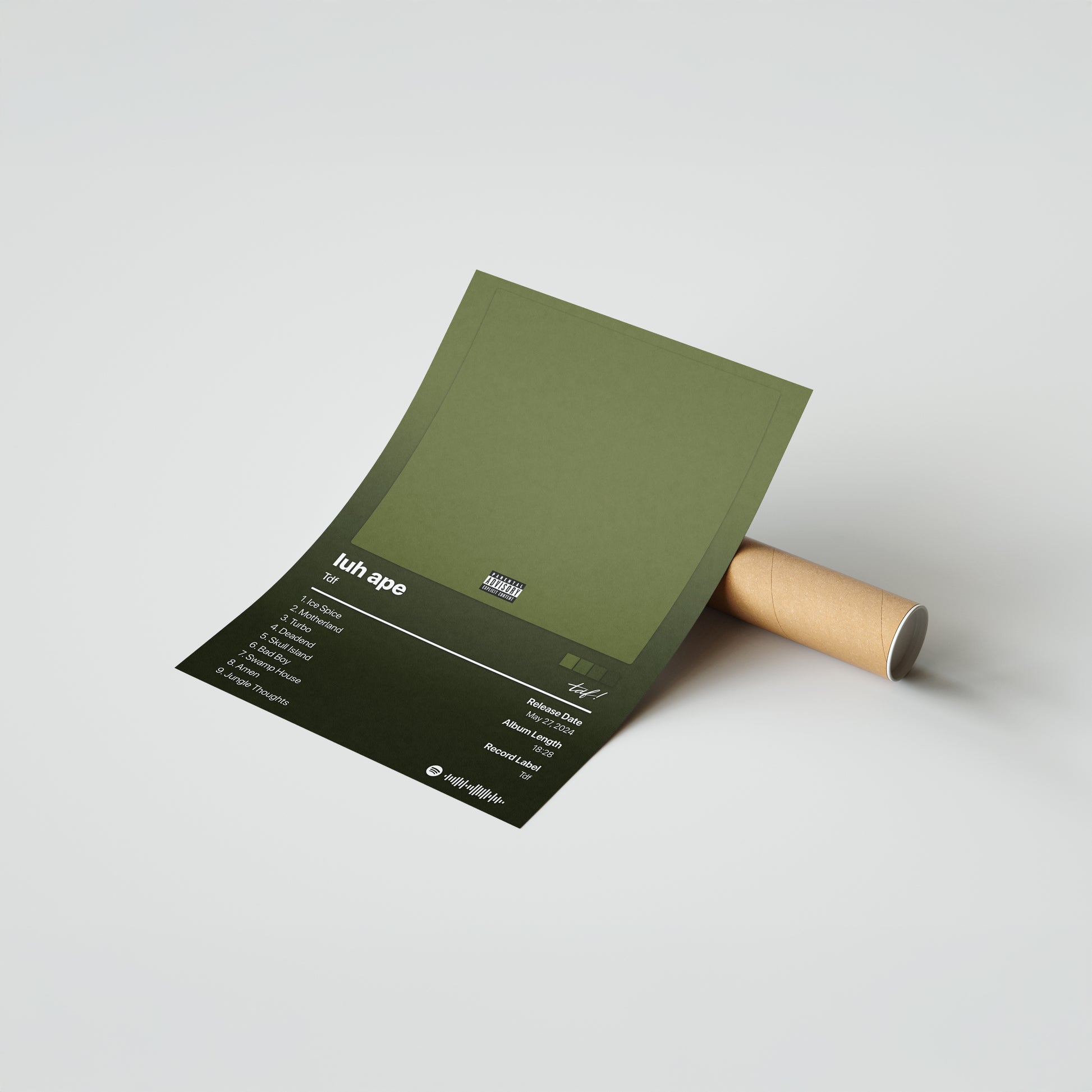 Tdf luh ape Album Poster
