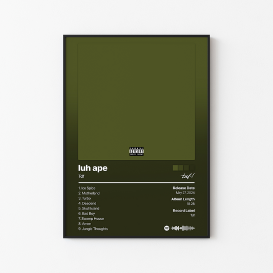 Tdf luh ape Album Poster