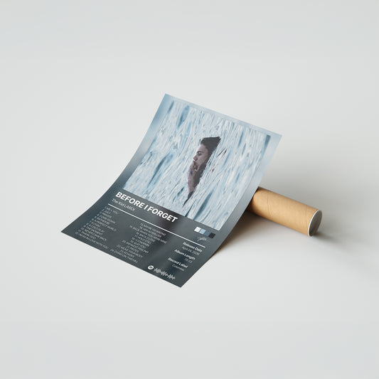 BEFORE I FORGET Album Poster