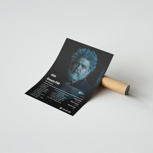 The Weeknd Dawn FM Album Poster