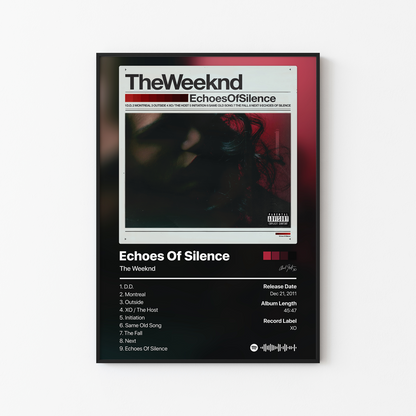 The Weeknd Echoes Of Silence (Original) Album Poster