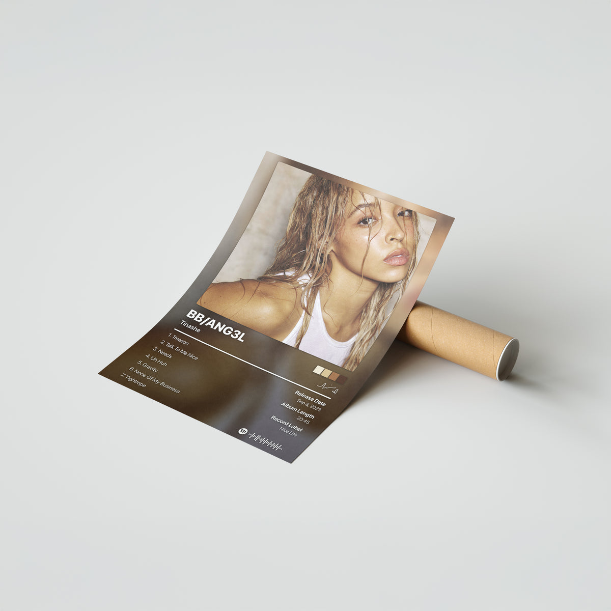 Tinashe BB/ANG3L Album Poster