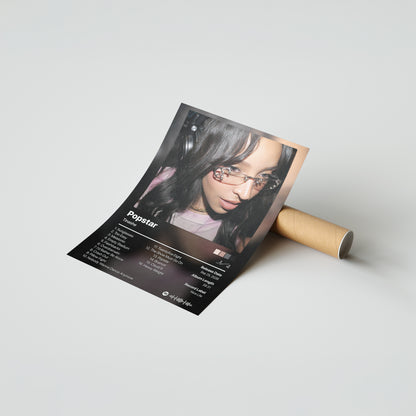 Tinashe Popstar Album Poster