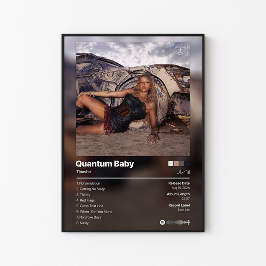 Tinashe Quantum Baby Album Poster