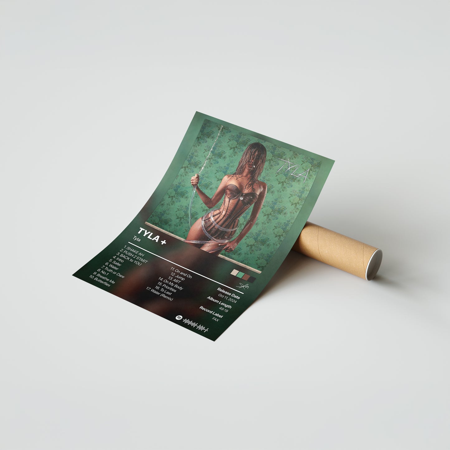 Tyla TYLA Plus Album Poster