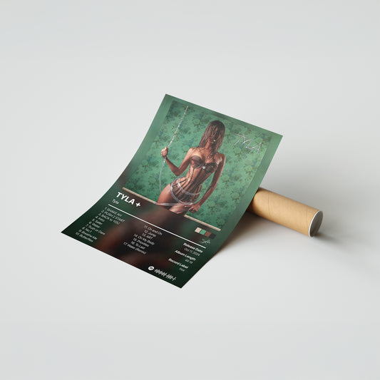 Tyla TYLA Plus Album Poster
