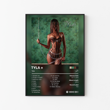 Tyla TYLA Plus Album Poster