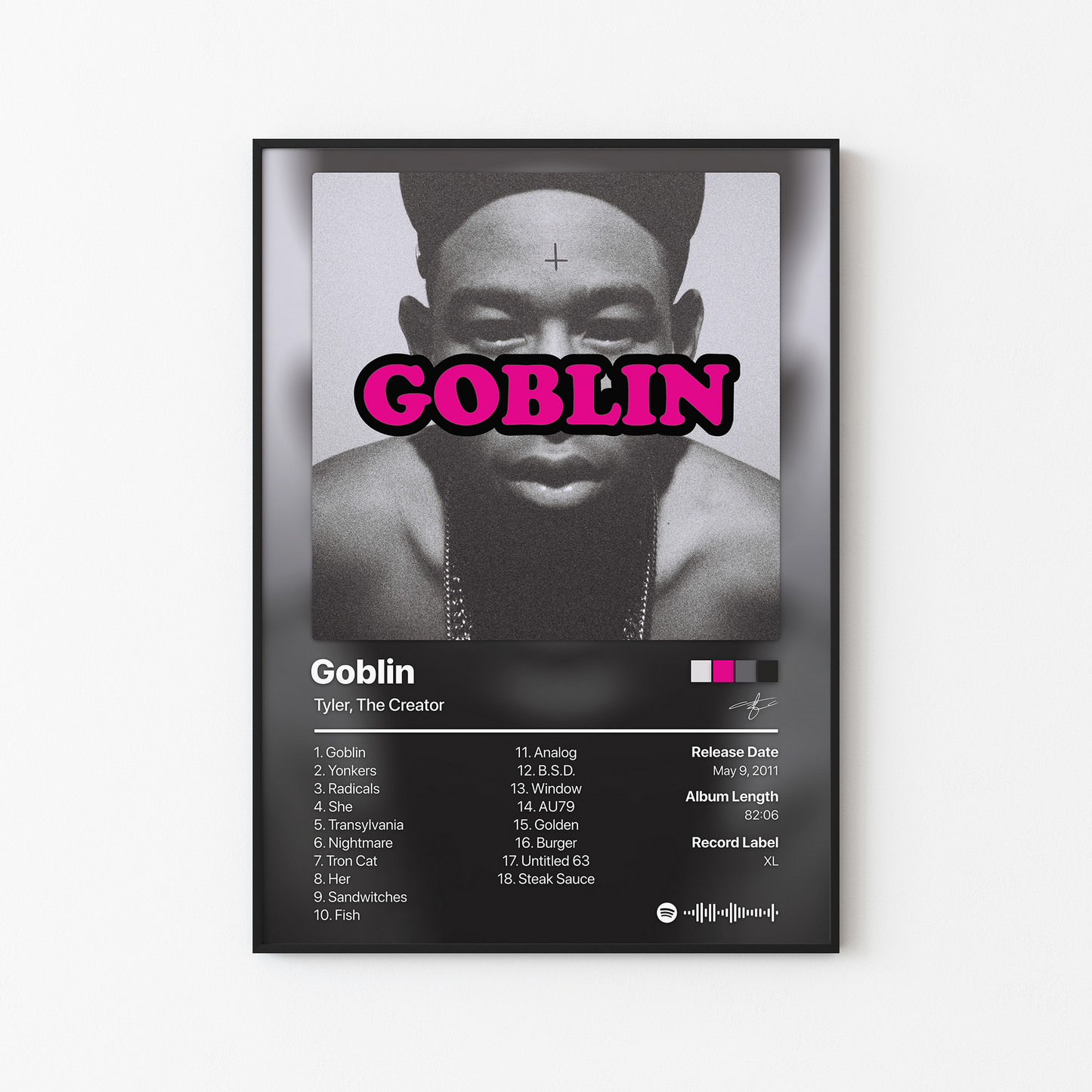 Tyler, The Creator Goblin Album Poster