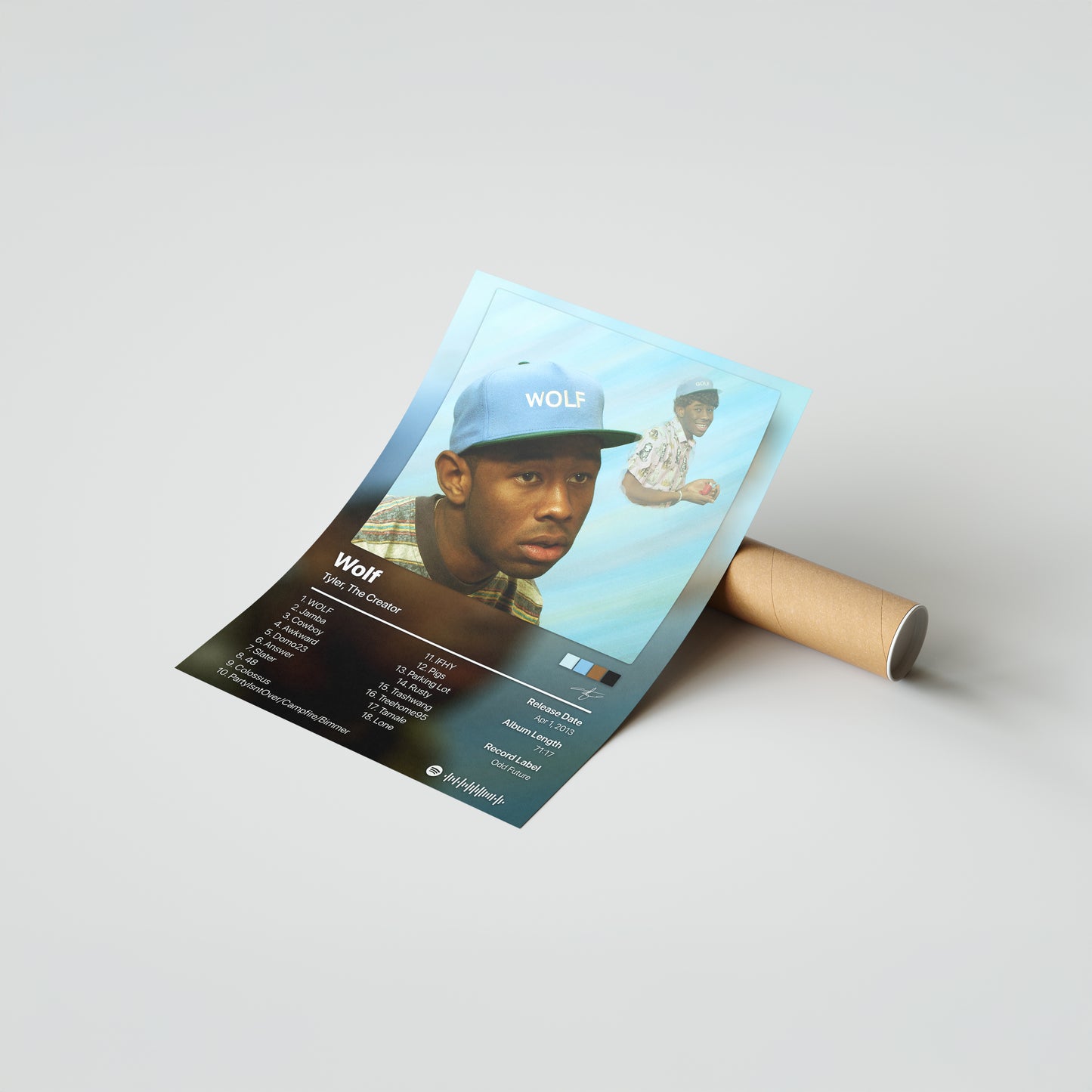 Tyler, The Creator Wolf Album Poster