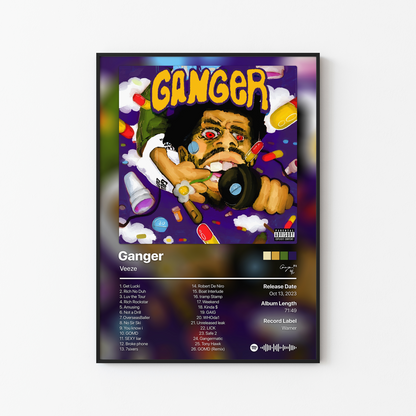 Veeze Ganger (Deluxe) Album Poster