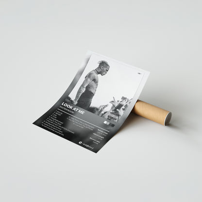XXXTENTACION LOOK AT ME Album Poster