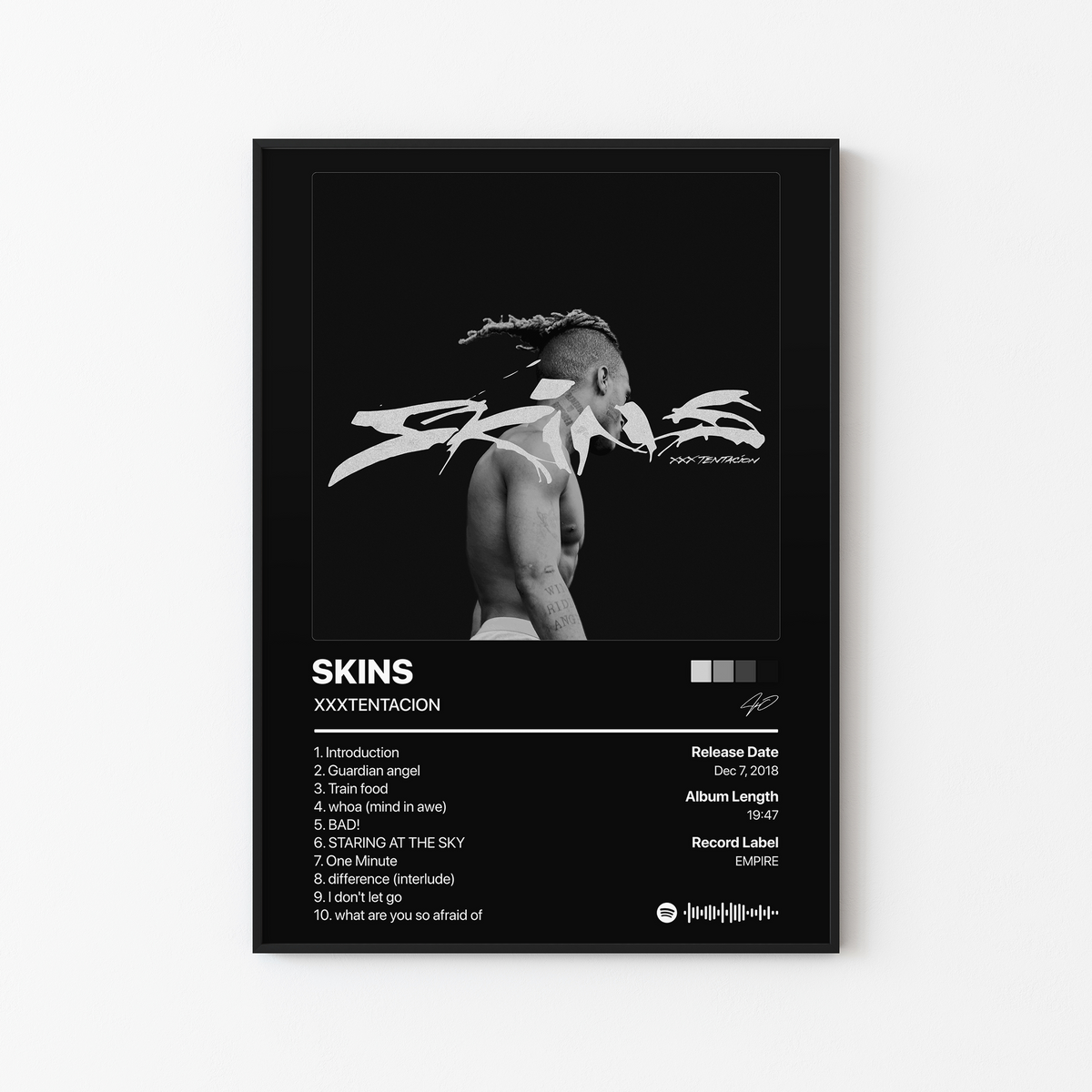新品】XXXTENTACION SKINS LP レコード Amazon.com: XXXTentacion