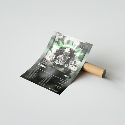 Yeat 2 Alive Album Poster