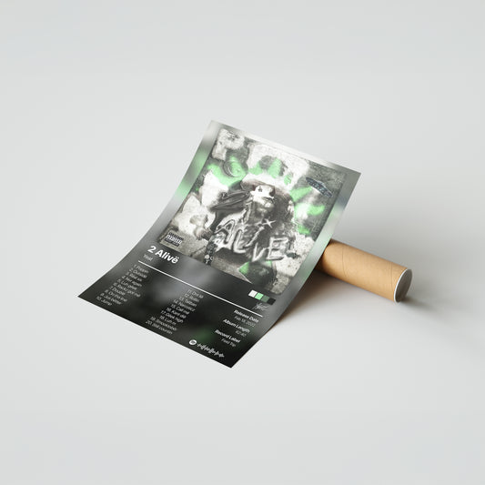Yeat 2 Alive Album Poster
