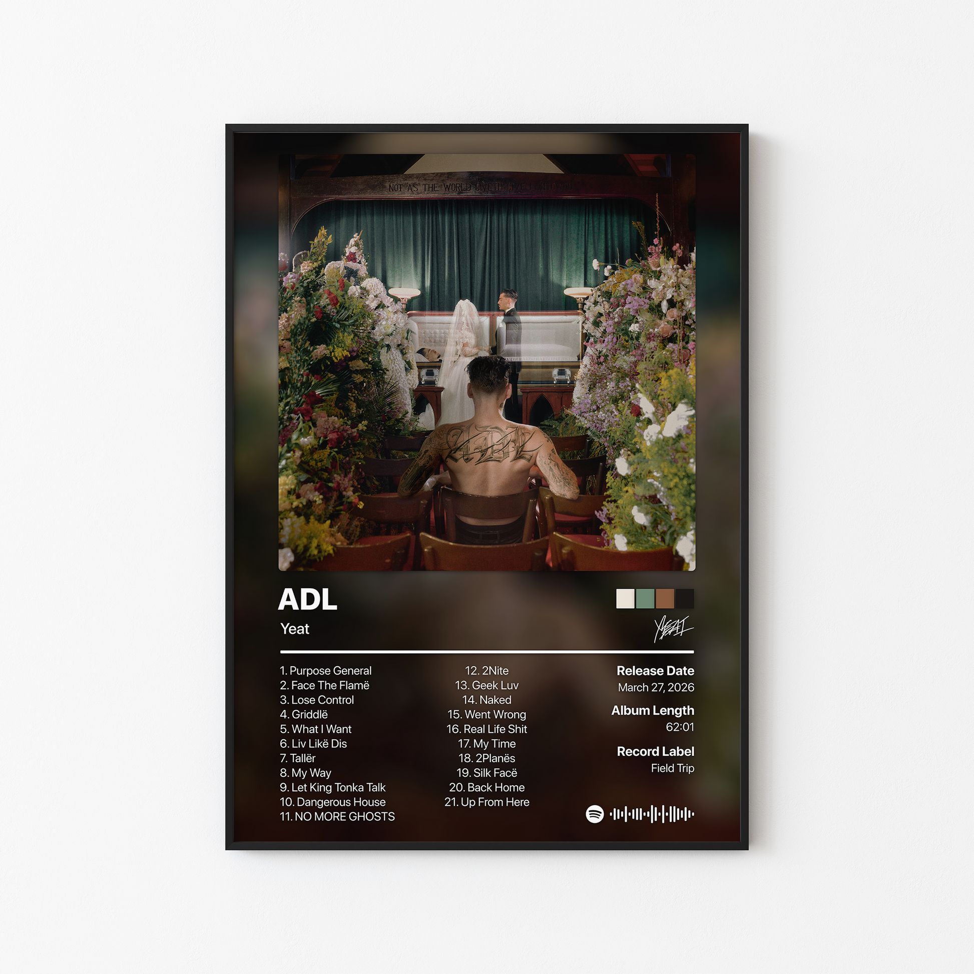 Yeat ADL Album Poster