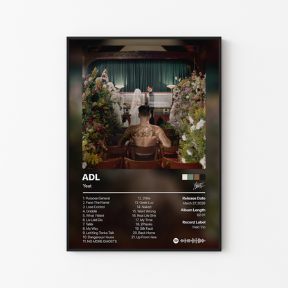 Yeat ADL Album Poster