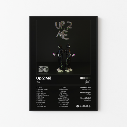 Yeat Up 2 Me Album Poster
