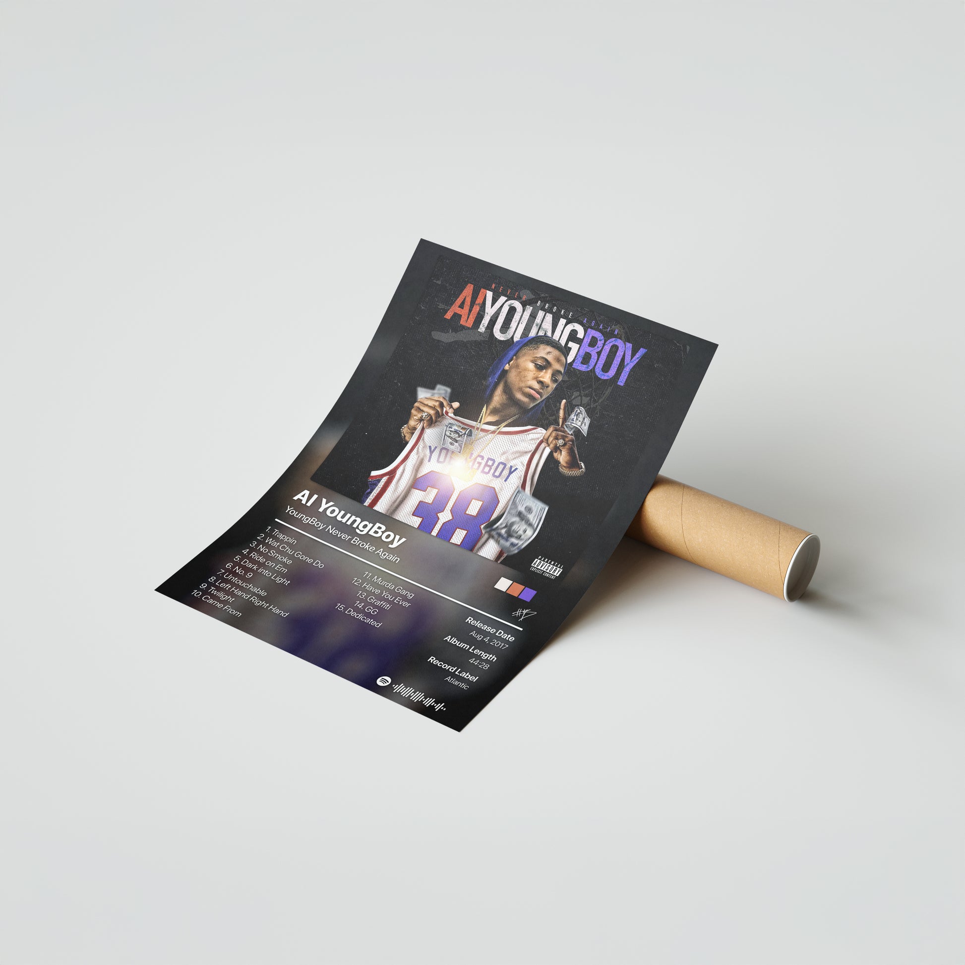 YoungBoy Never Broke Again AI YoungBoy Album Poster
