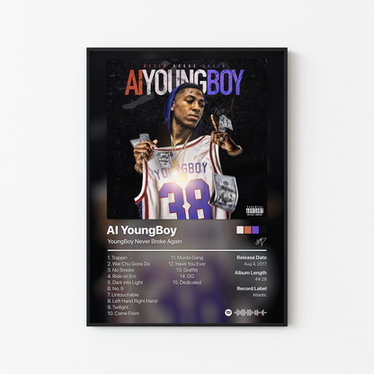YoungBoy Never Broke Again AI YoungBoy Album Poster