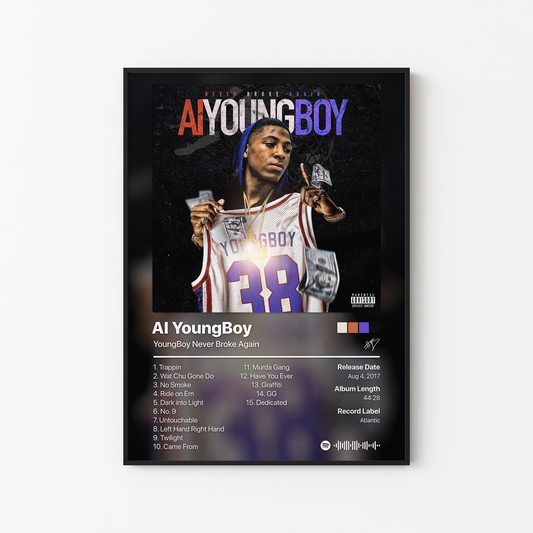 YoungBoy Never Broke Again AI YoungBoy Album Poster