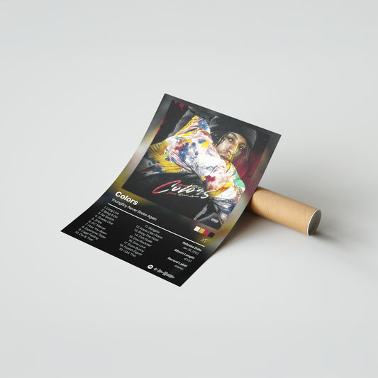 YoungBoy Never Broke Again Colors Album Poster